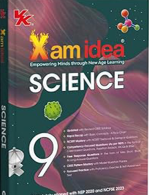 Xam idea Class 9 Science (2025–26) | Latest CBSE Syllabus| NEP 2020 & NCFSE 2023 Aligned | With Competency-Focused & Free Response Qs | Self-Assessment Tests