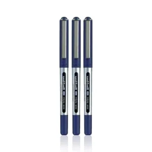 UNI-BALL Eye UB150 0.5mm Roller Ball Pen | Blue Ink, Pack of 3