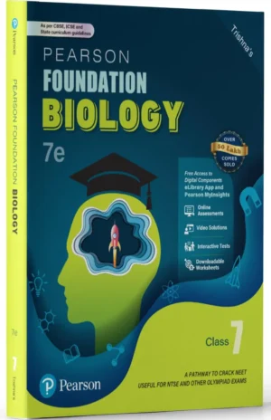Pearson IIT Foundation' 25 Biology Class 7 | For NEET, NTSE & Olympiad Exams |As per CBSE, ICSE & State Curriculums| Free acess to 11 Online Assessments, 31 Video Solutions & Interactive Tests via Pearson MyInsights & elibrary | 7th edition