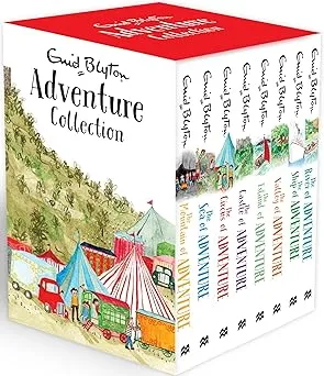 Enid Blyton Adventure Series Books 1 - 8 Collection Set (River, Circus, Ship, Mountain, Sea, Valley, Castle & Island)