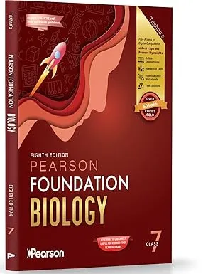 Pearson'26 Foundation Biology Class 7|For JEE, NTSE & Olympiad Exams| Includes NEET Practice Questions| Free acess to 11 Online Assessments, 31Video ... Tests via Pearson MyInsights & elibrary
