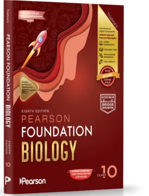 Pearson'26 Foundation Biology Class 10|For NEET, NTSE & Olympiad Exams |Includes NEET Practice Questions | Free acess to 12 Online Assessments, 49 ... Pearson MyInsights & elibrary | 8th edition