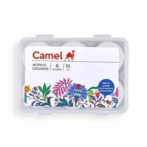 Camlin Kokuyo 2206602 Fabrica Acrylic Ultra Colors - 10ml Each, 6 Shades